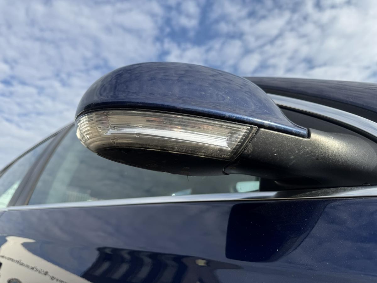 VW Jetta 1K2 original Au&szlig;enspiegel rechts LD5Q Shadow Blue elektrisch verstellbar Bj.2009